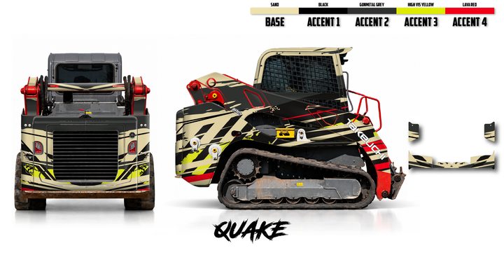 Takeuchi TL10V2 Wrap Kits Dirty Graphix