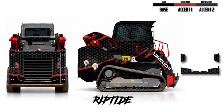 Takeuchi TL10V2 Wrap Kits Dirty Graphix