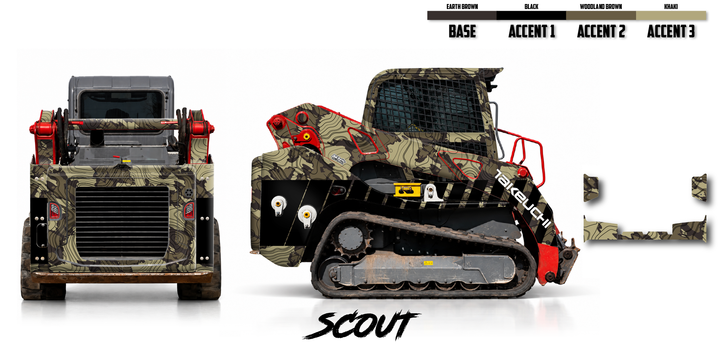 Takeuchi TL10V2 Wrap Kits Dirty Graphix