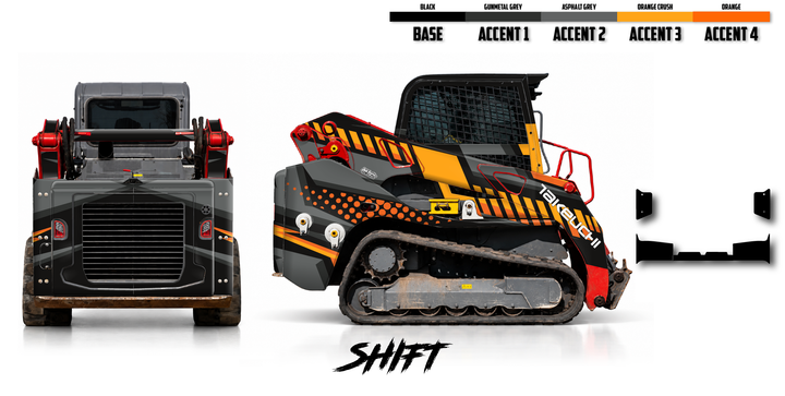 Takeuchi TL10V2 Wrap Kits Dirty Graphix