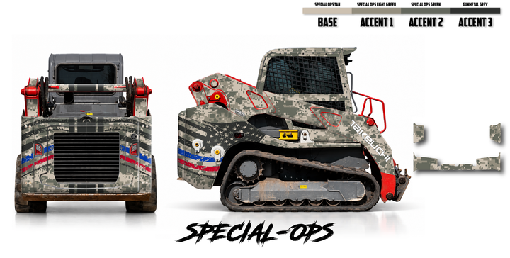 Takeuchi TL10V2 Wrap Kits Dirty Graphix
