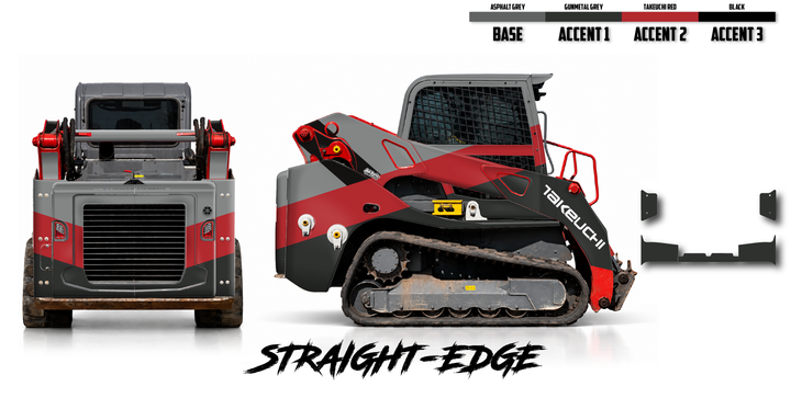 Takeuchi TL10V2 Wrap Kits Dirty Graphix