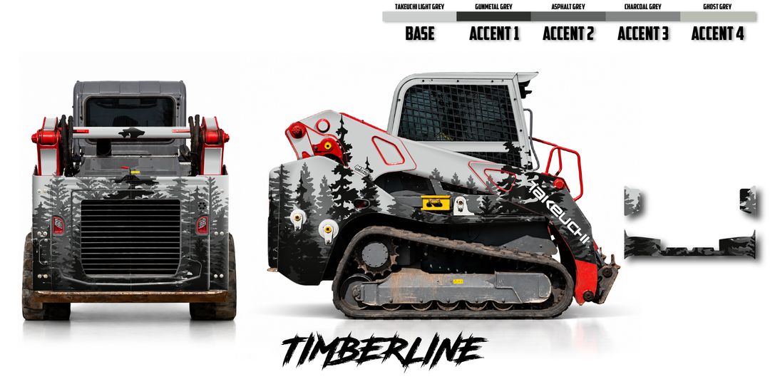 Takeuchi TL10V2 Wrap Kits Dirty Graphix
