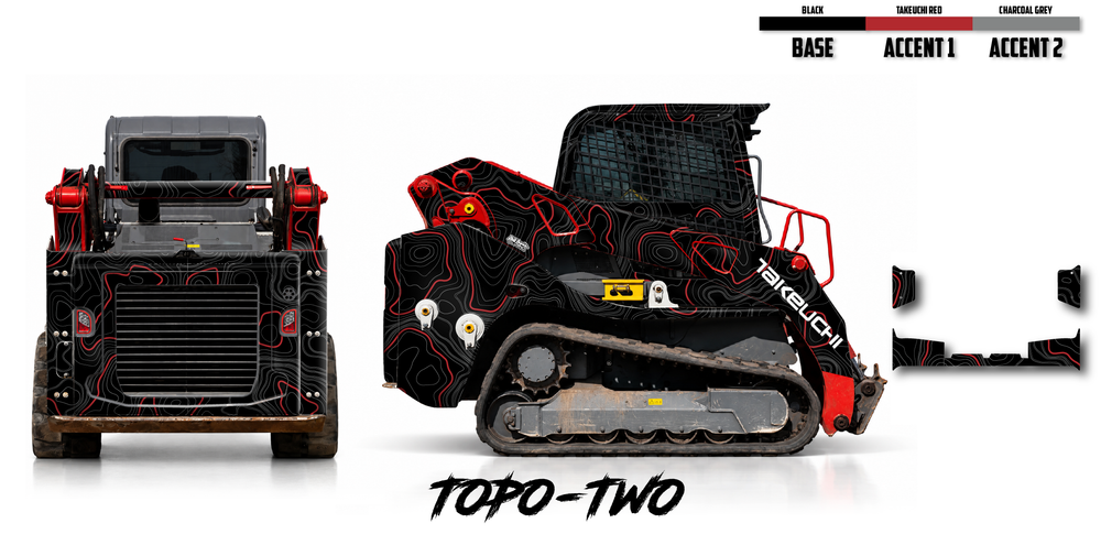 Takeuchi TL10V2 Wrap Kits Dirty Graphix