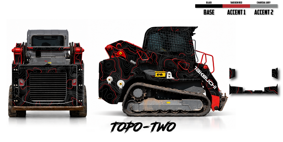 Takeuchi TL10V2 Wrap Kits Dirty Graphix