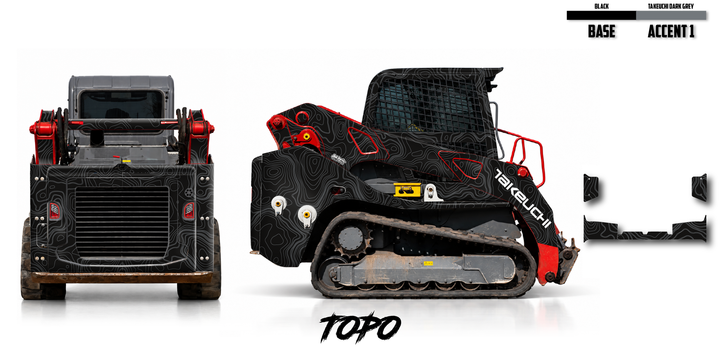 Takeuchi TL10V2 Wrap Kits Dirty Graphix
