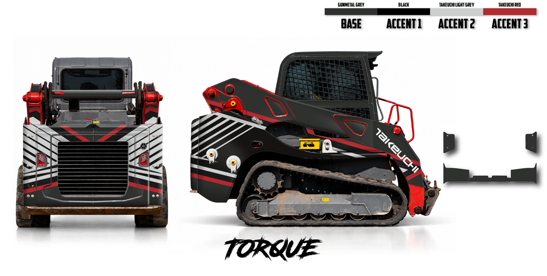 Takeuchi TL10V2 Wrap Kits Dirty Graphix