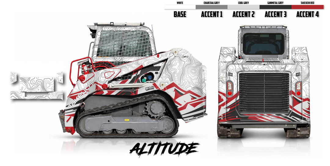 Takeuchi TL11R3 Wrap Kits Dirty Graphix
