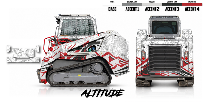 Takeuchi TL11R3 Wrap Kits Dirty Graphix