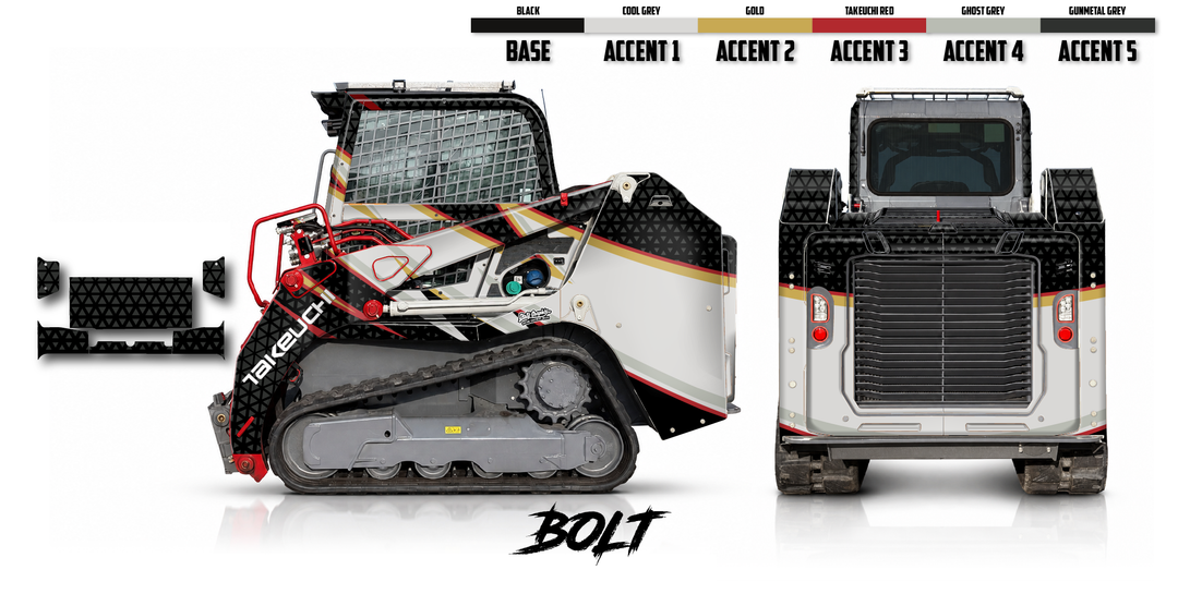 Takeuchi TL11R3 Wrap Kits Dirty Graphix
