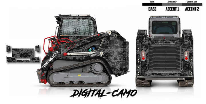 Takeuchi TL11R3 Wrap Kits Dirty Graphix