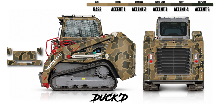 Takeuchi TL11R3 Wrap Kits Dirty Graphix