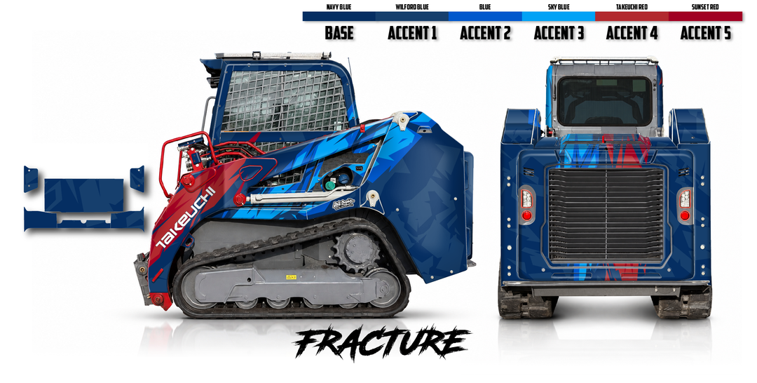 Takeuchi TL11R3 Wrap Kits Dirty Graphix