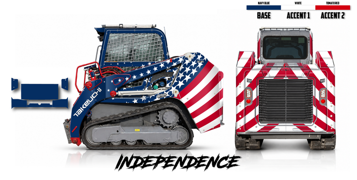 Takeuchi TL11R3 Wrap Kits Dirty Graphix