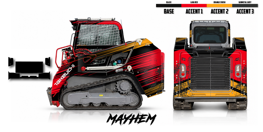 Takeuchi TL11R3 Wrap Kits Dirty Graphix