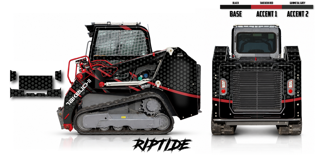 Takeuchi TL11R3 Wrap Kits Dirty Graphix