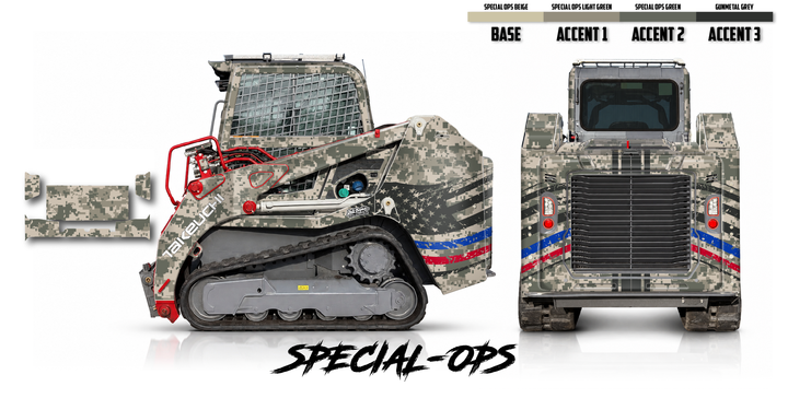 Takeuchi TL11R3 Wrap Kits Dirty Graphix