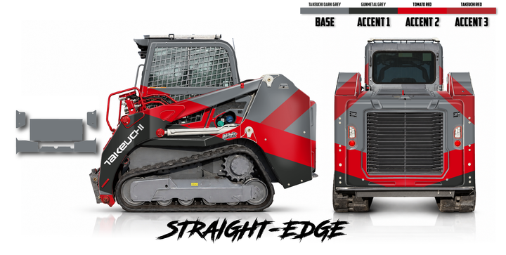 Takeuchi TL11R3 Wrap Kits Dirty Graphix