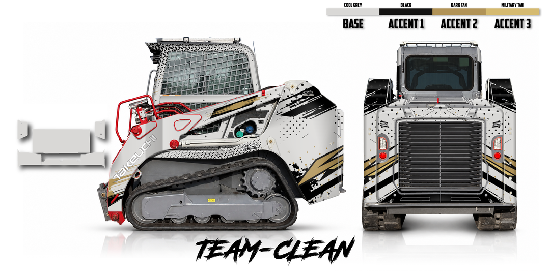 Takeuchi TL11R3 Wrap Kits Dirty Graphix