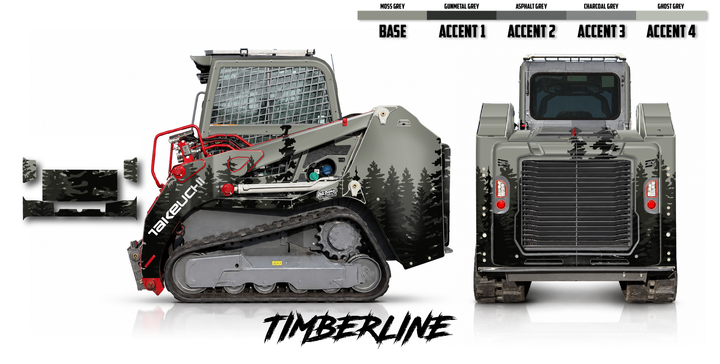 Takeuchi TL11R3 Wrap Kits Dirty Graphix