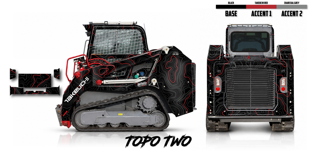 Takeuchi TL11R3 Wrap Kits Dirty Graphix