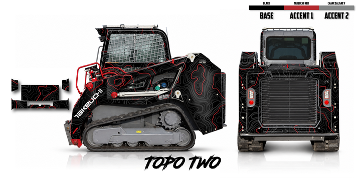Takeuchi TL11R3 Wrap Kits Dirty Graphix