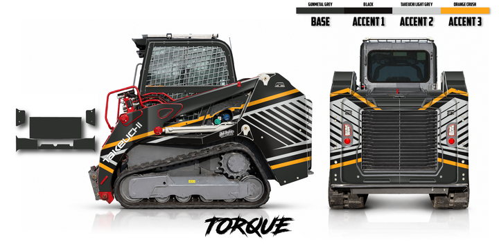 Takeuchi TL11R3 Wrap Kits Dirty Graphix