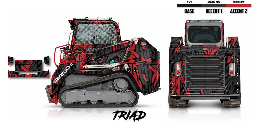 Takeuchi TL11R3 Wrap Kits Dirty Graphix