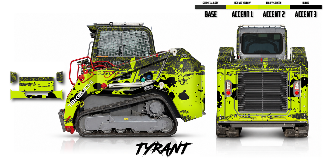 Takeuchi TL11R3 Wrap Kits Dirty Graphix