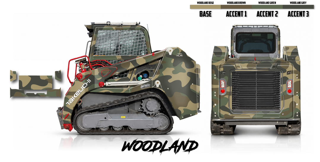 Takeuchi TL11R3 Wrap Kits Dirty Graphix