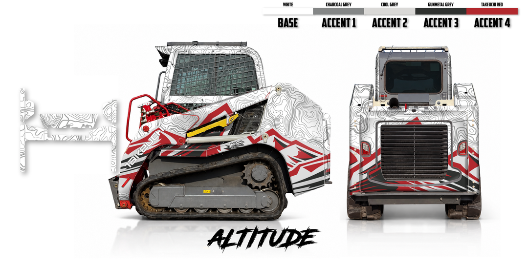 Takeuchi TL8R2 Wrap Kits Dirty Graphix