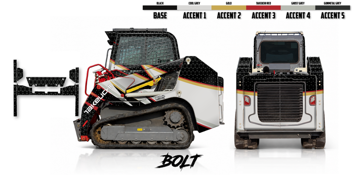 Takeuchi TL8R2 Wrap Kits Dirty Graphix
