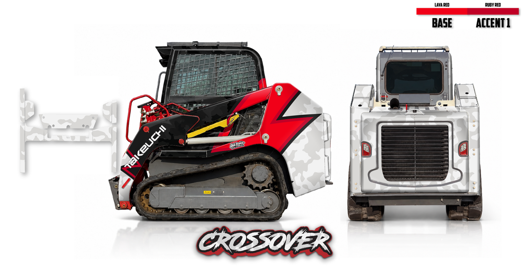 Takeuchi TL8R2 Wrap Kits Dirty Graphix