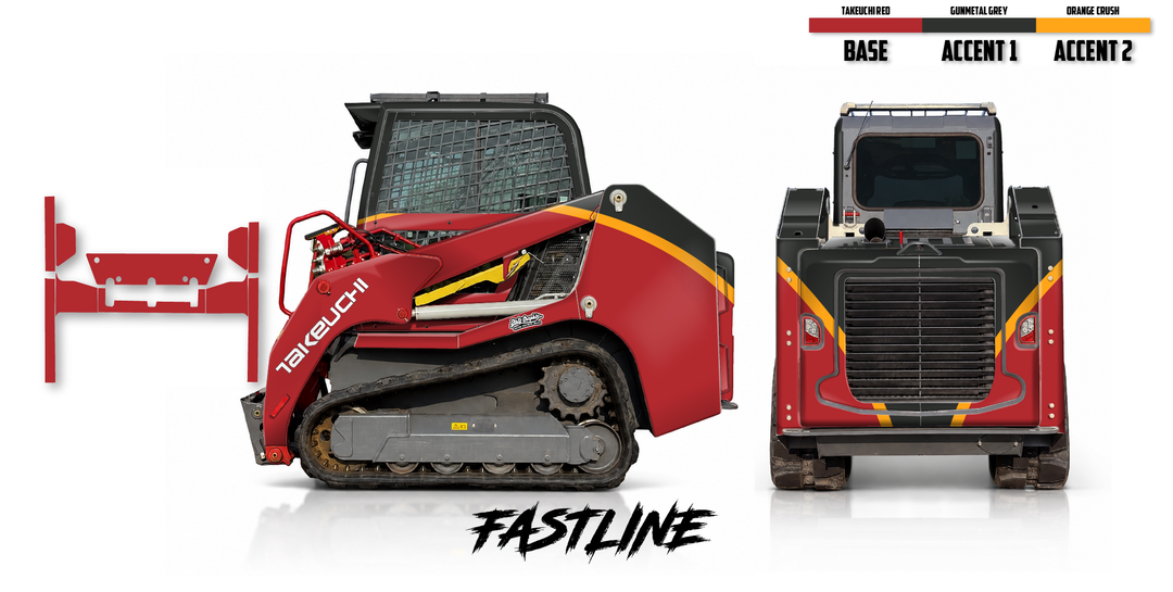 Takeuchi TL8R2 Wrap Kits Dirty Graphix