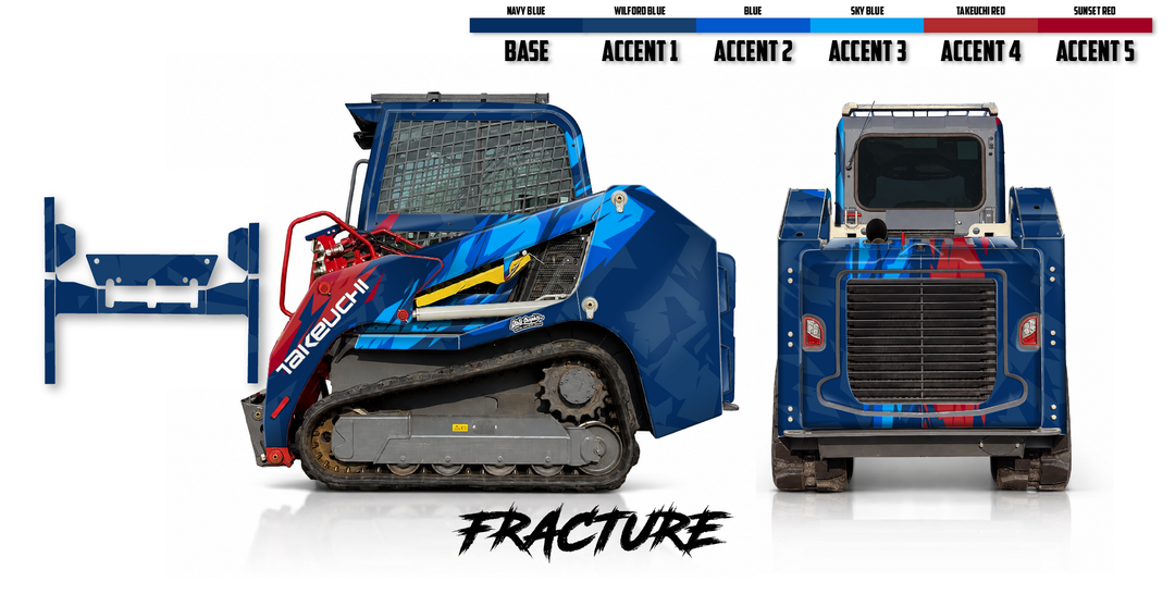 Takeuchi TL8R2 Wrap Kits Dirty Graphix