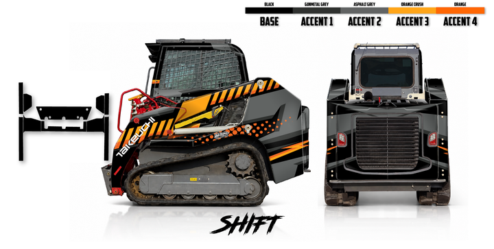 Takeuchi TL8R2 Wrap Kits Dirty Graphix