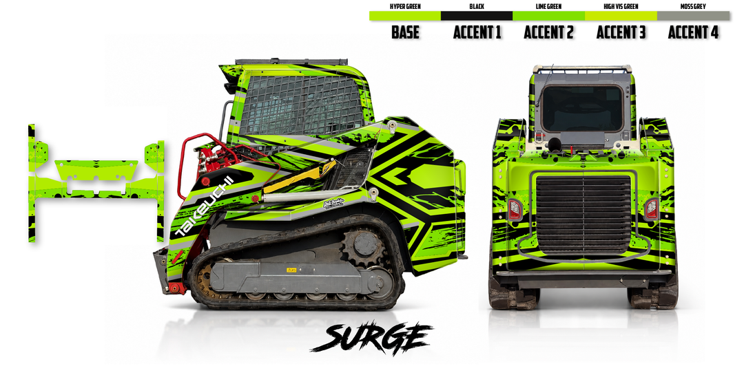 Takeuchi TL8R2 Wrap Kits Dirty Graphix