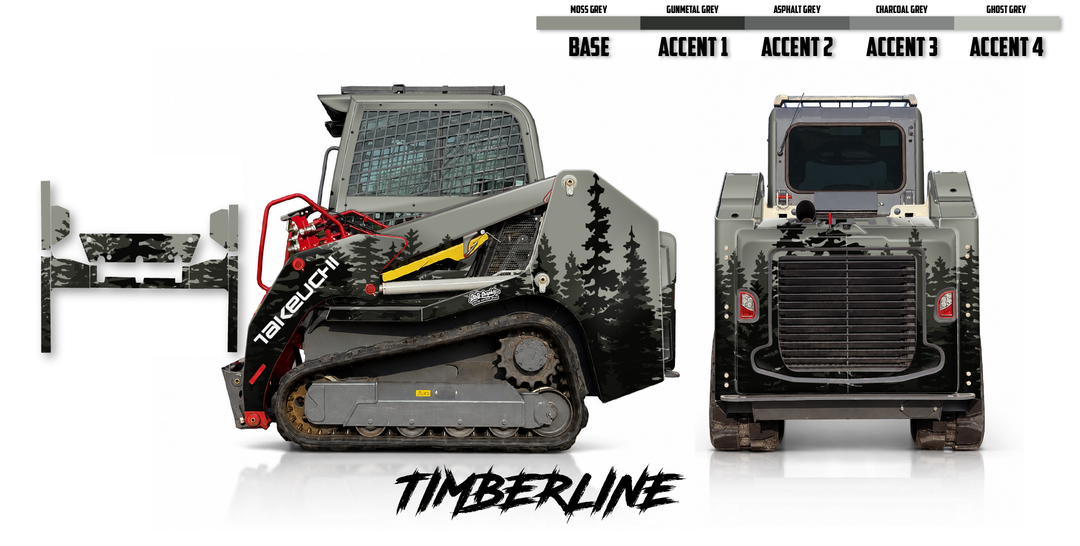 Takeuchi TL8R2 Wrap Kits Dirty Graphix