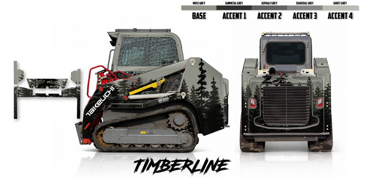 Takeuchi TL8R2 Wrap Kits Dirty Graphix
