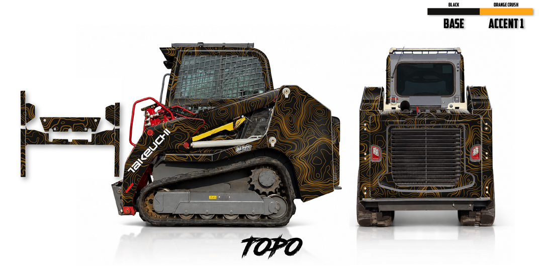 Takeuchi TL8R2 Wrap Kits Dirty Graphix