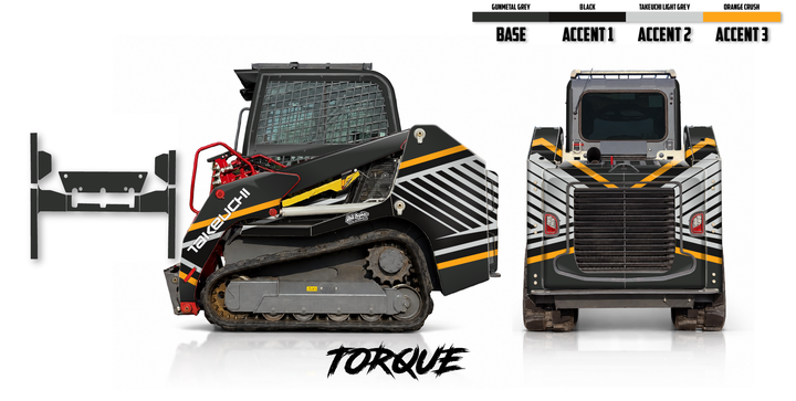 Takeuchi TL8R2 Wrap Kits Dirty Graphix