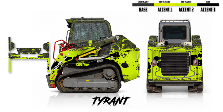 Takeuchi TL8R2 Wrap Kits Dirty Graphix