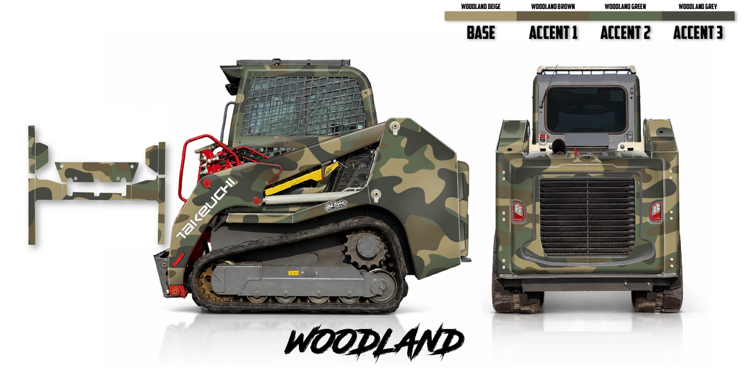Takeuchi TL8R2 Wrap Kits Dirty Graphix