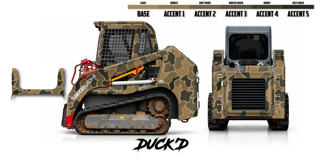 Takeuchi TL8 2015-19 Wrap Kit Dirty Graphix