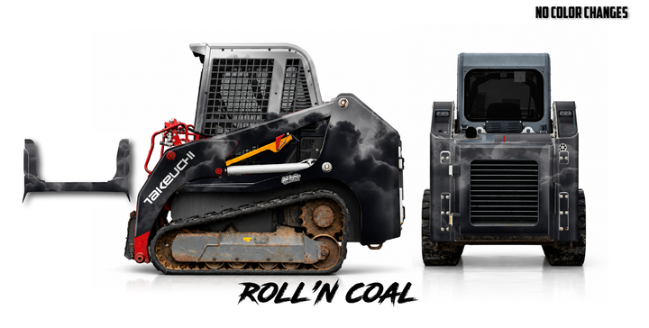 Takeuchi TL8 2015-19 Wrap Kit Dirty Graphix