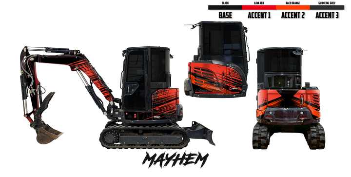 Yanmar SV40 Wrap Kits