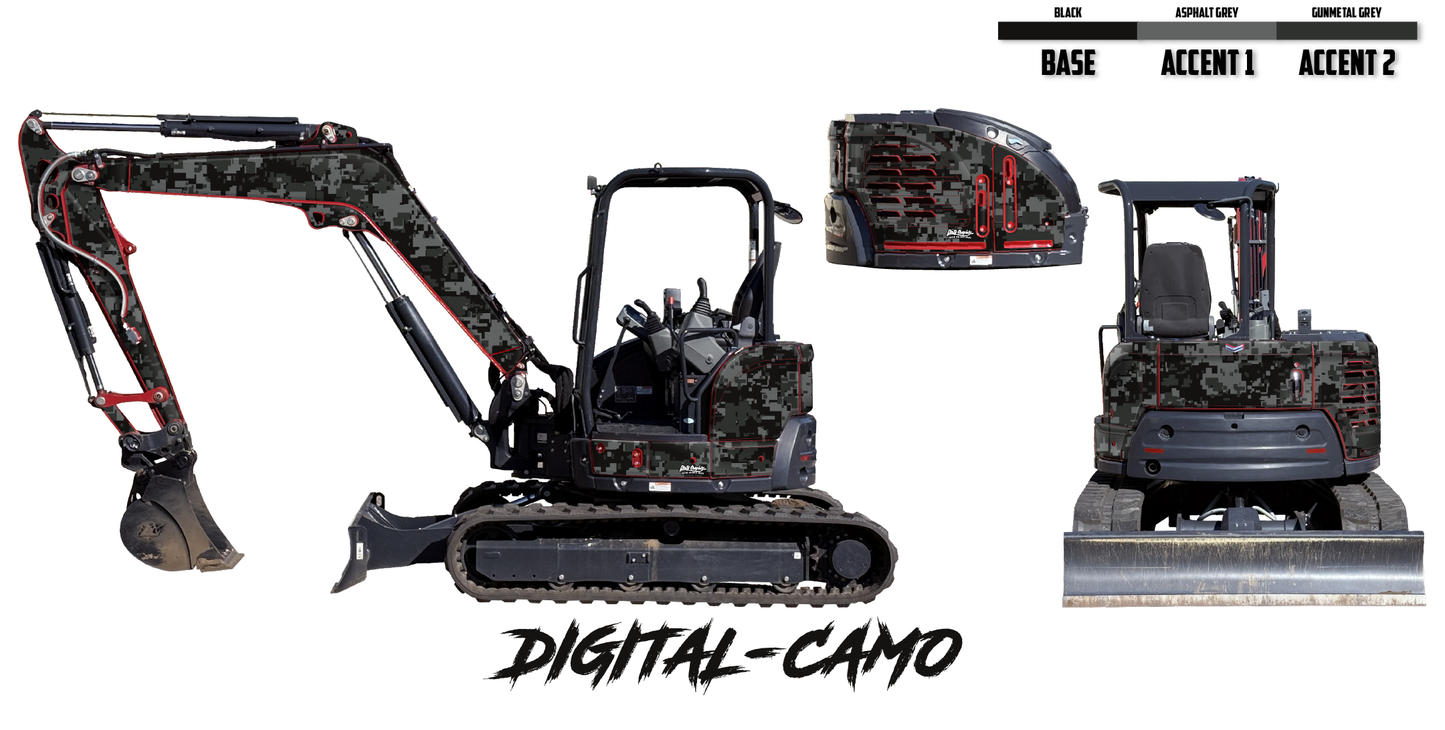 Yanmar ViO50-6B/ViO55-6B Wrap Kits