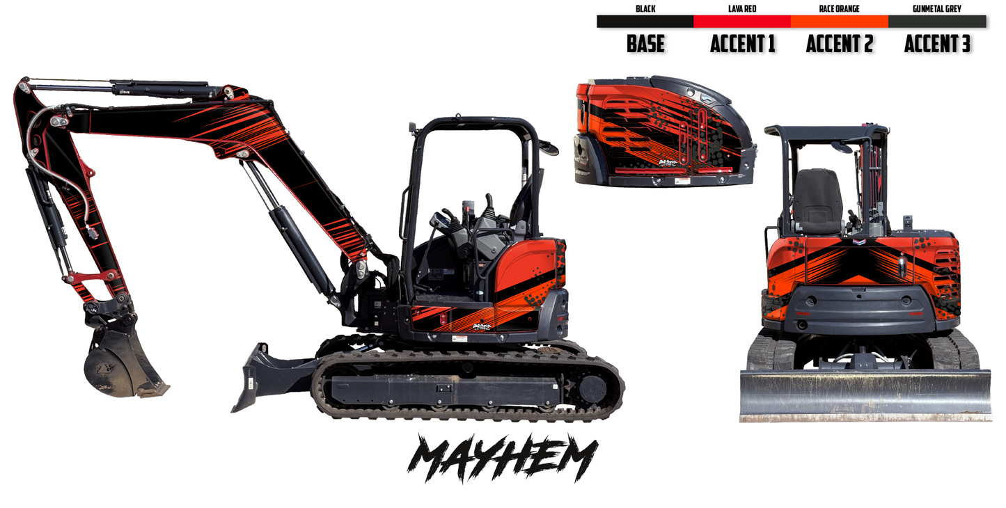 Yanmar ViO50-6B/ViO55-6B Wrap Kits