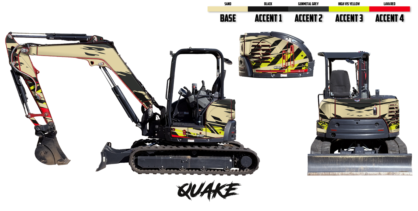 Yanmar ViO50-6B/ViO55-6B Wrap Kits