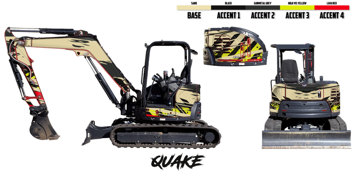 Yanmar ViO50-6B/ViO55-6B Wrap Kits